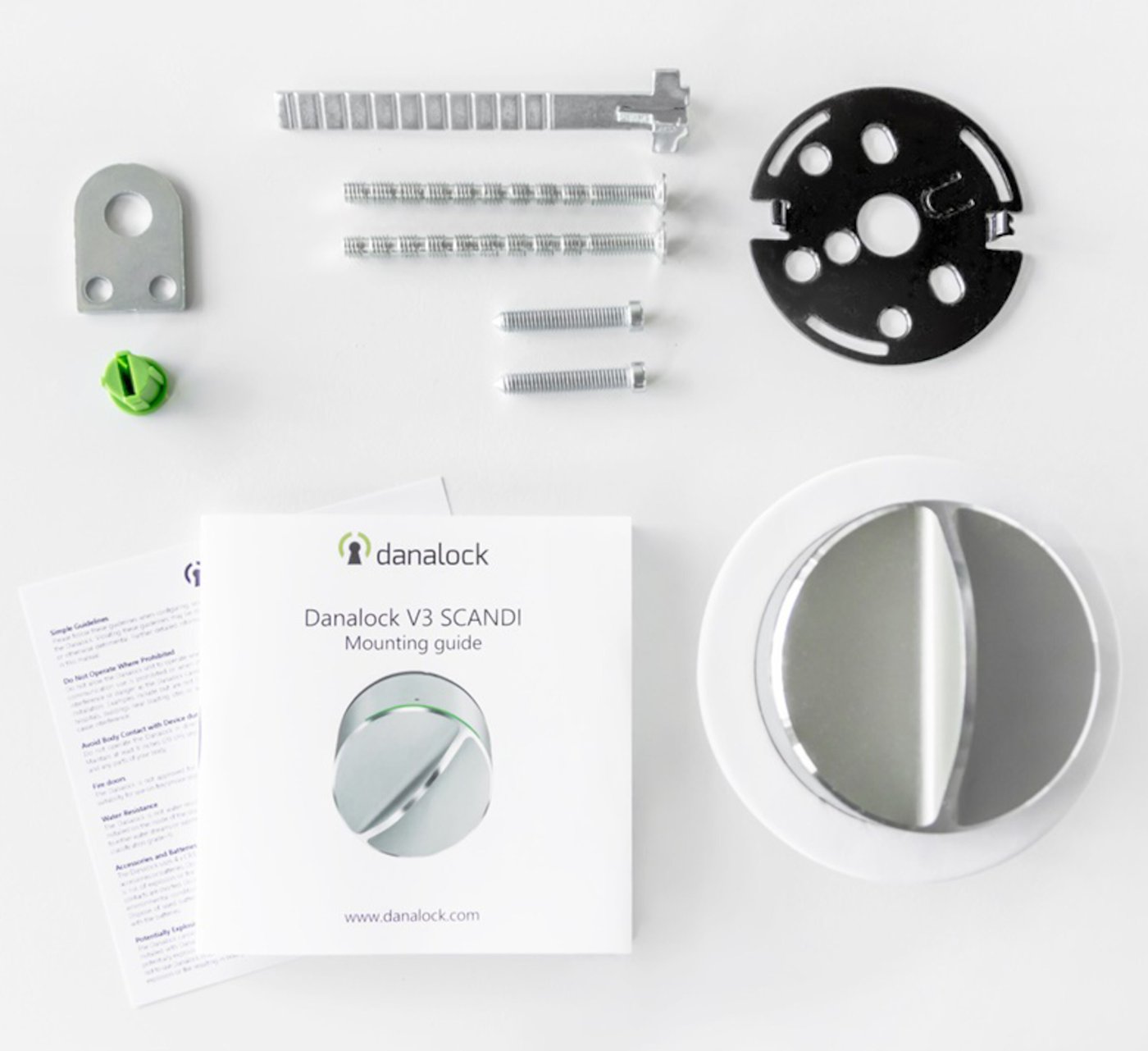 Danalock V3 Scandi Elektronisk dørlås