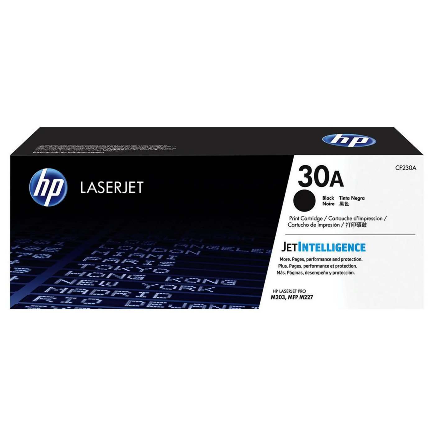 HP Toner 30A Svart