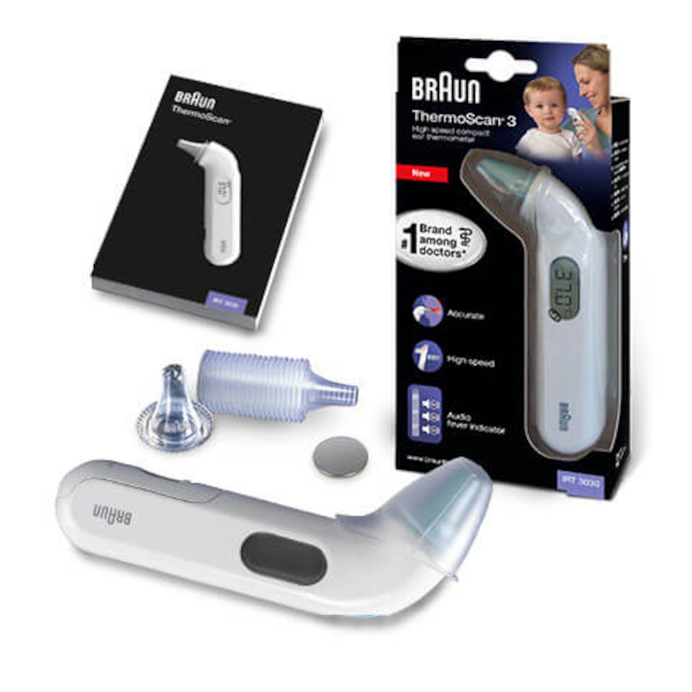 Braun Thermoscan 3 Øretermometer