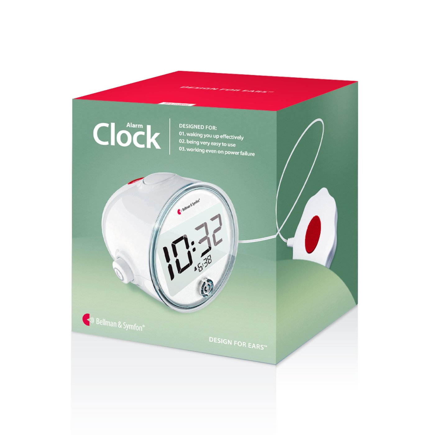 Bellman & Symfon Väckarklocka med vibration