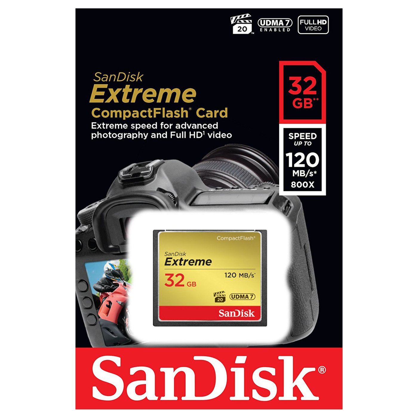 Sandisk Extreme CF-kort 32 GB