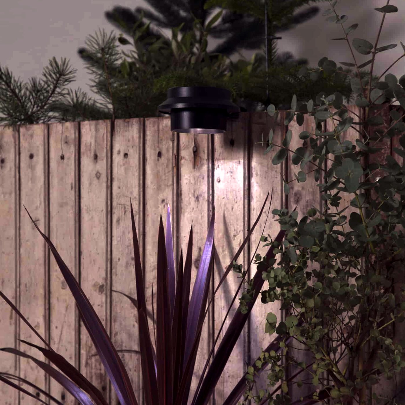 Solcellsdriven staketspotlight LED 15 lm