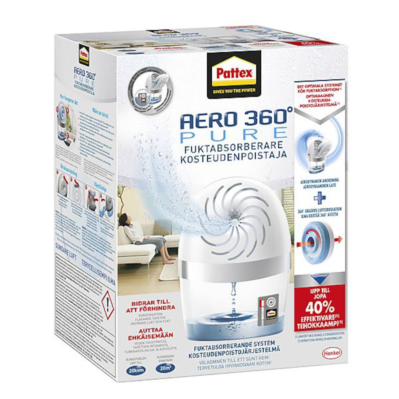 Pattex Aero 360° Luftavfukter