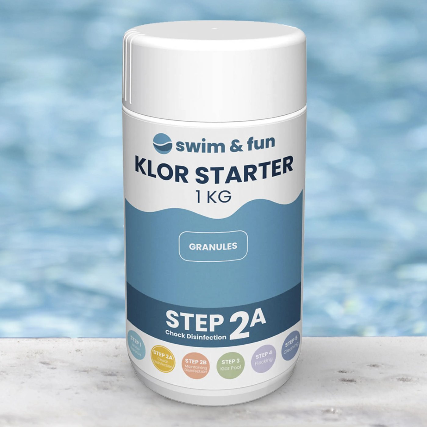 Swim & Fun Hurtigklor 1 kg