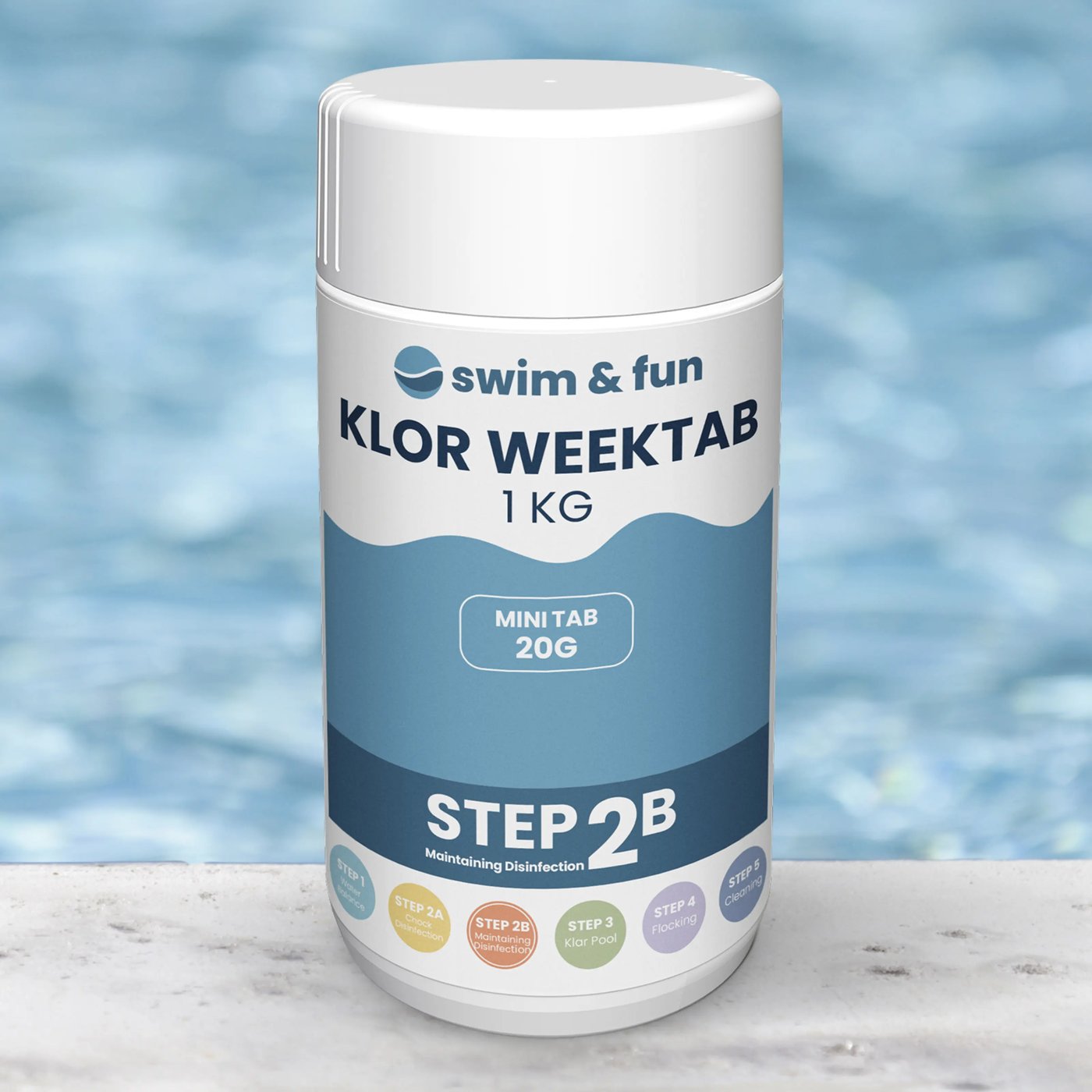 Swim & Fun Veckoklor 1 kg