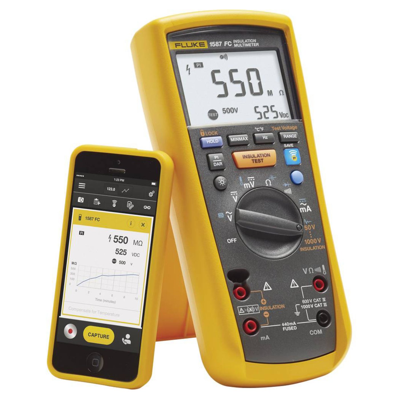 Fluke 1587 FC Isolationsprovare