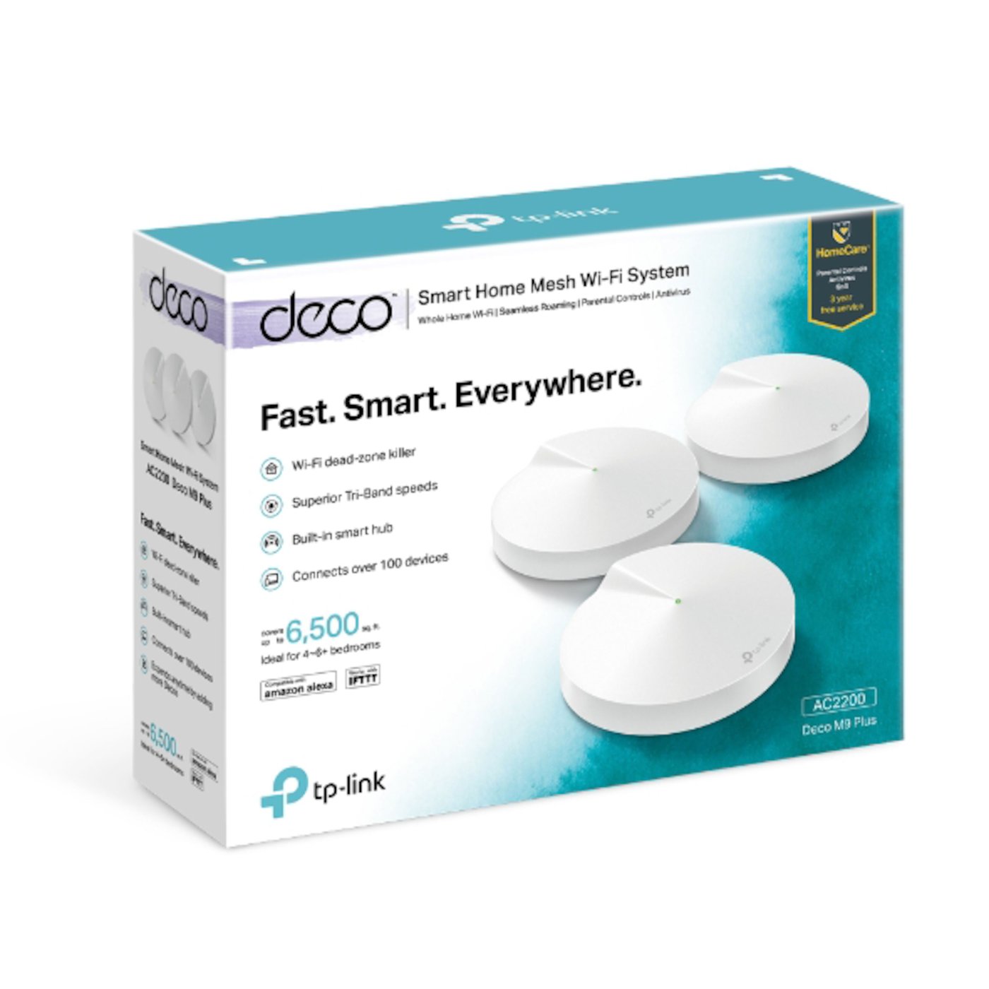 TP-link Deco M9 Plus Mesh-system AC2200 3-pack