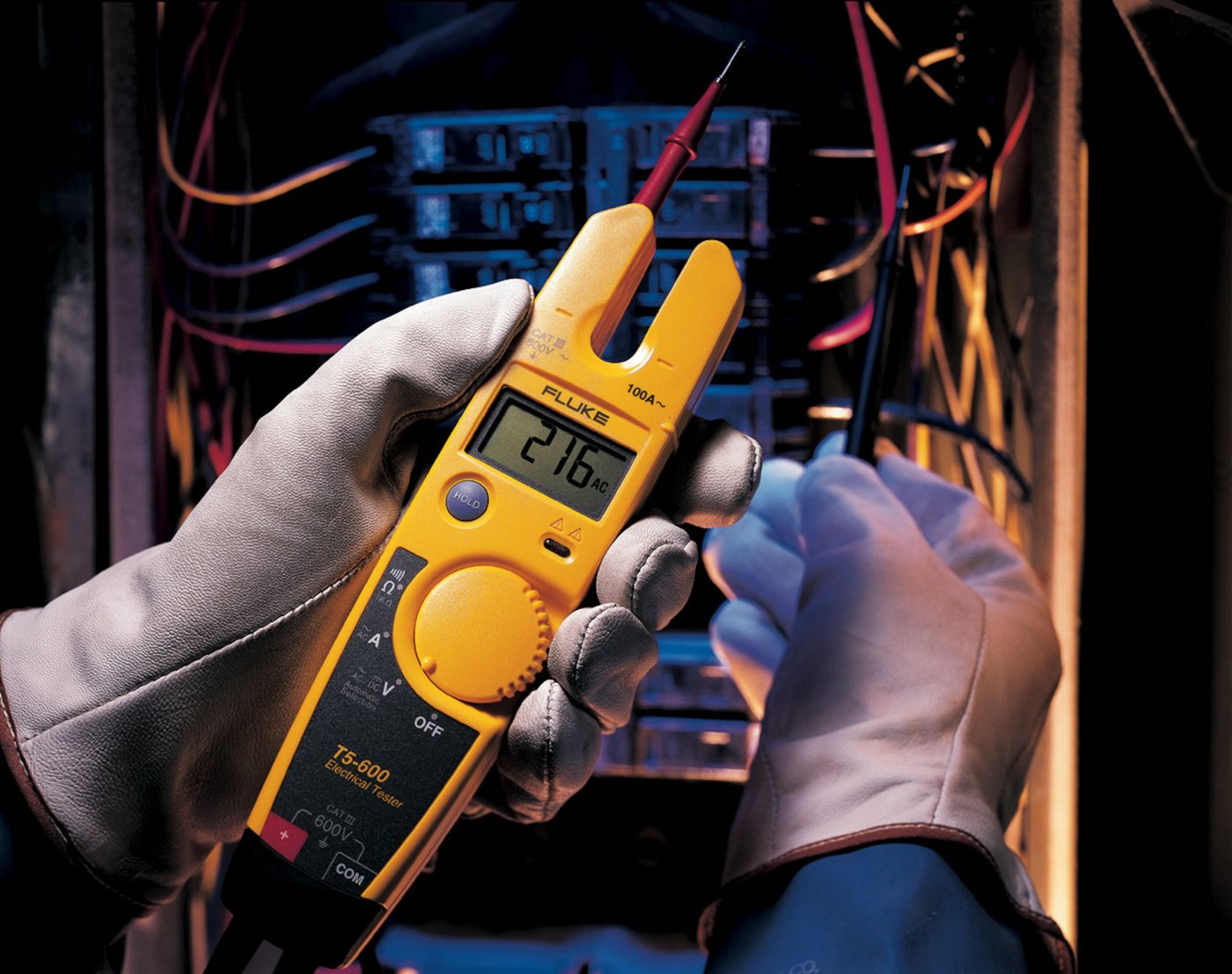Fluke T5-600 Spänningsprovare 600 V