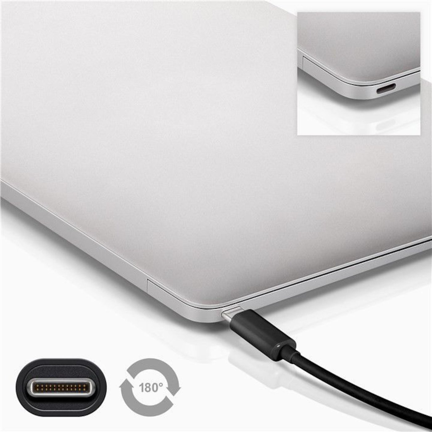 Luxorparts USB-C-kabel 1 m