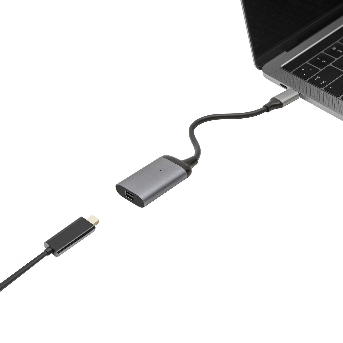 Luxorparts Adapter USB-C till Mini-displayport