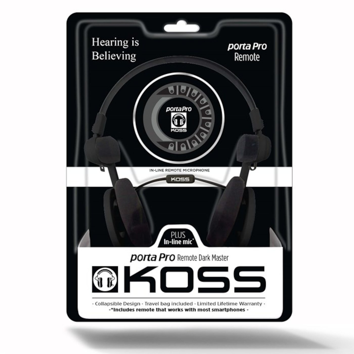 Koss Porta Pro 3.0 On-ear-headset Svart