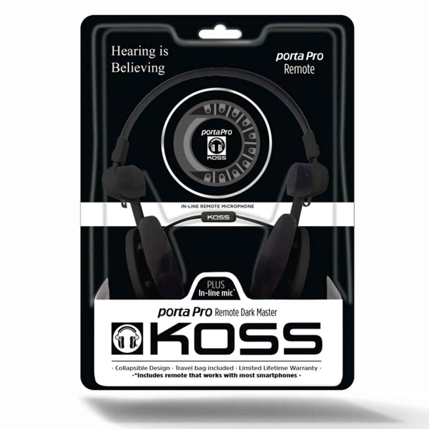 Koss Porta Pro 3.0 On-ear-headset Svart