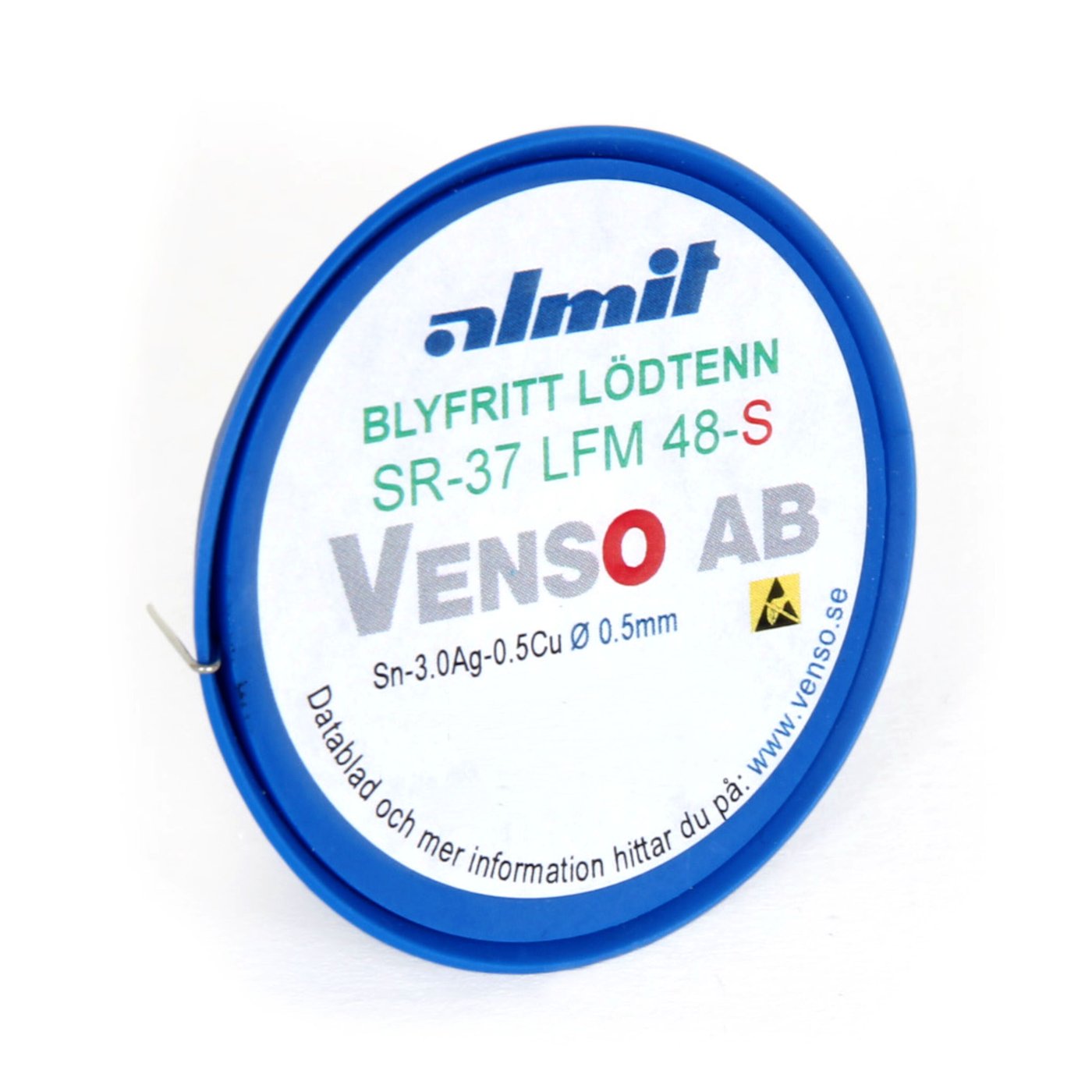 Almit Blyfritt loddetinn 0,5 mm 15 g