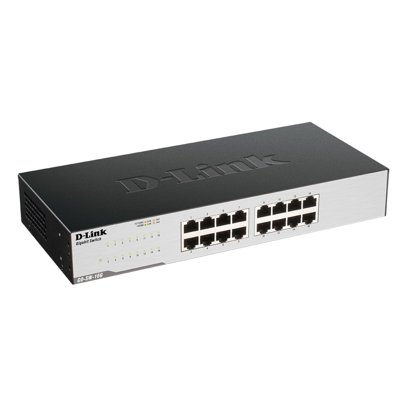 D-Link GO-SW-16G 16-porters gigabitswitch