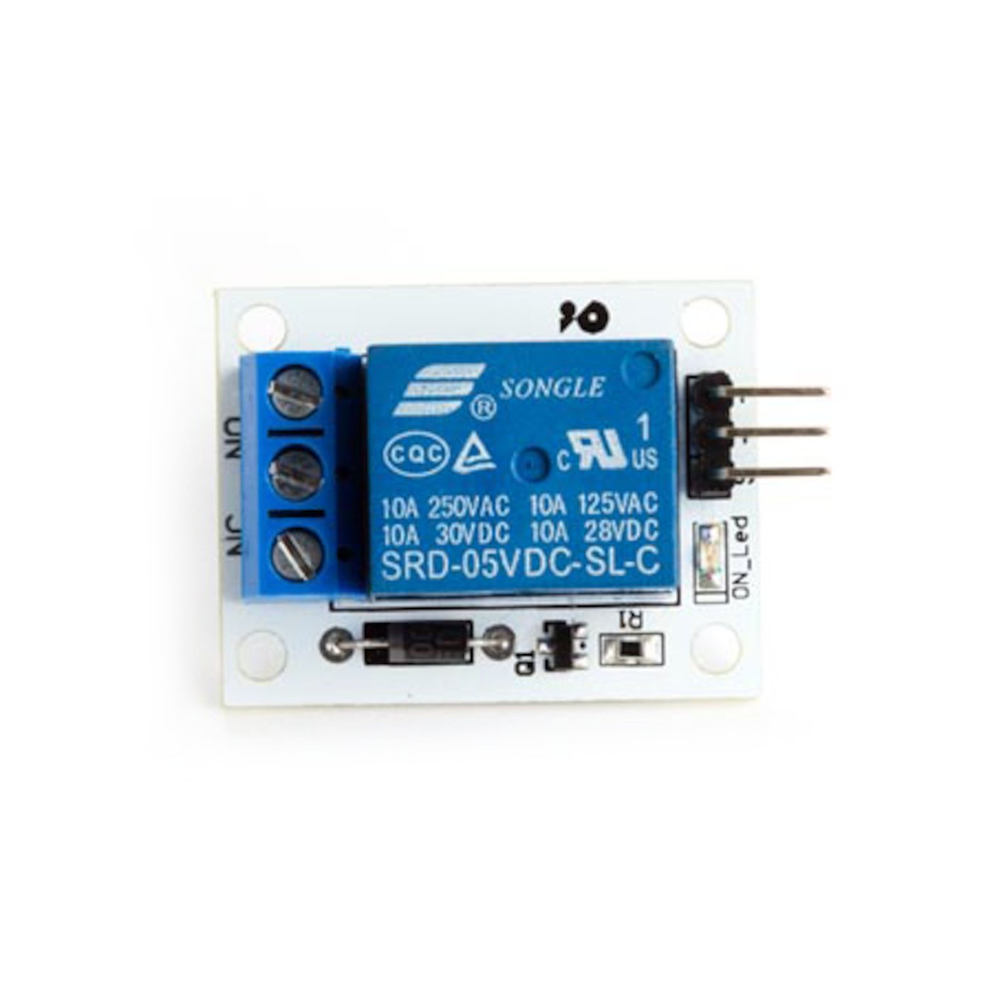 Luxorparts Relämodul för Arduino 1x