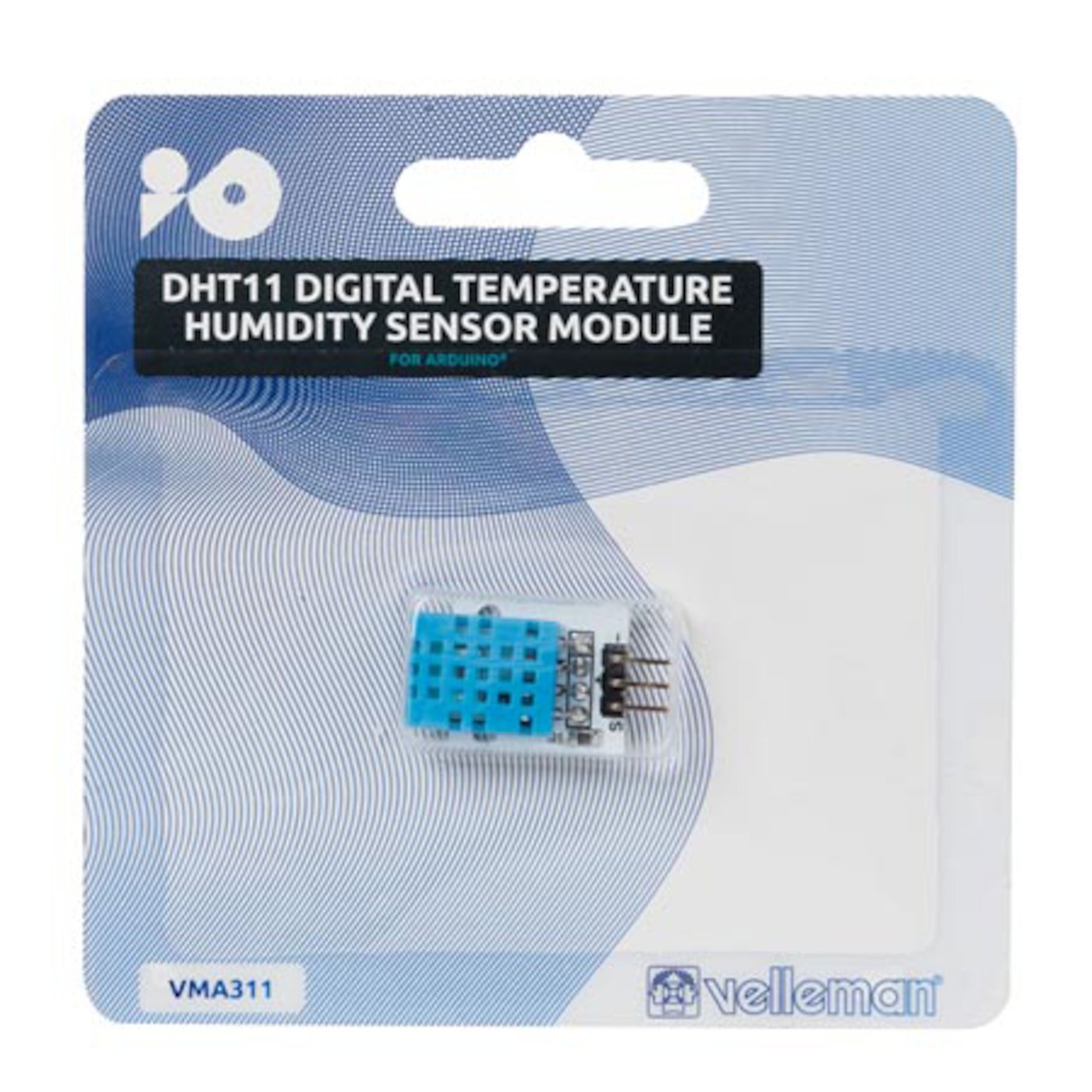 Temperatur- och luftfuktighetssensor för Arduino