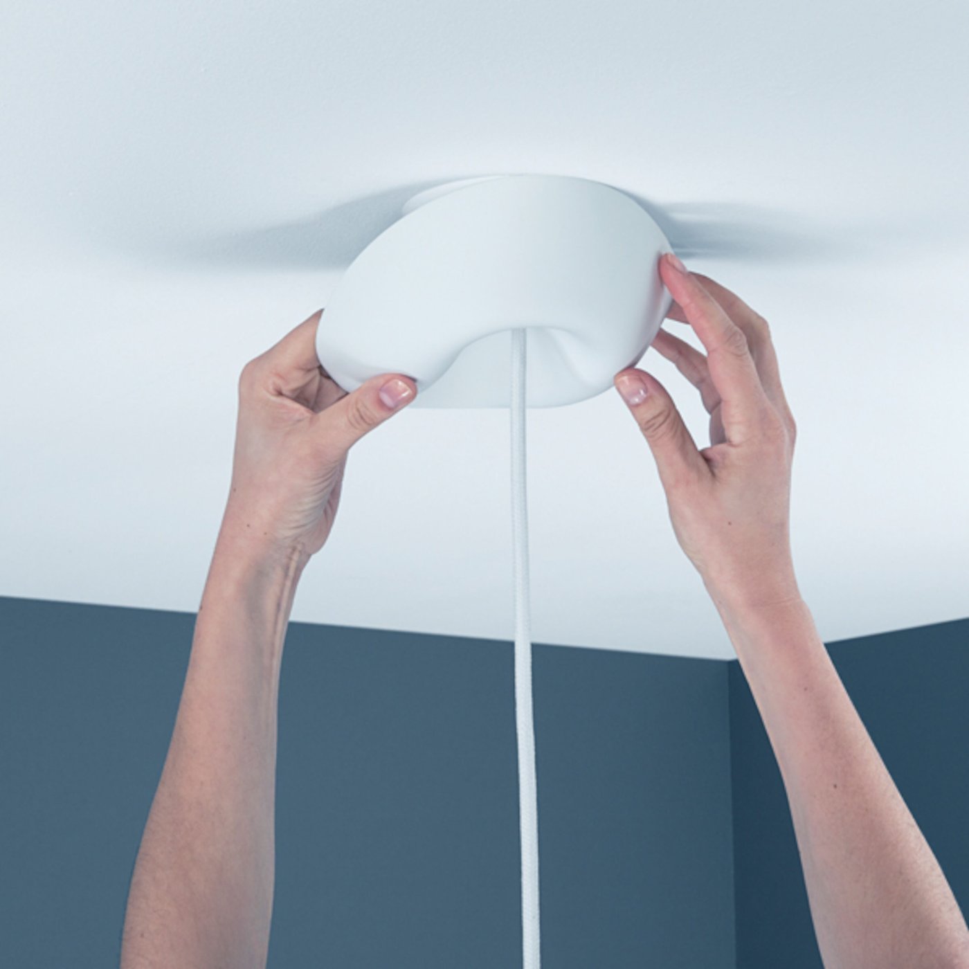 Cablecup Classic Hvit Ø158 mm