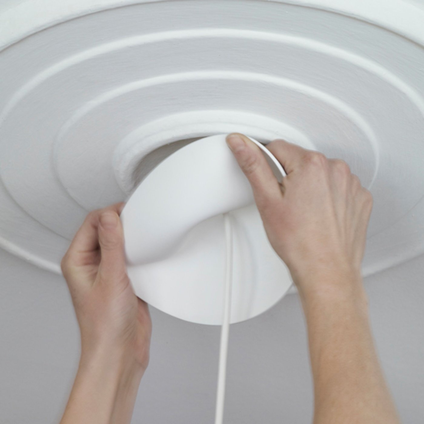 Cablecup Mini Hvit Ø125 mm