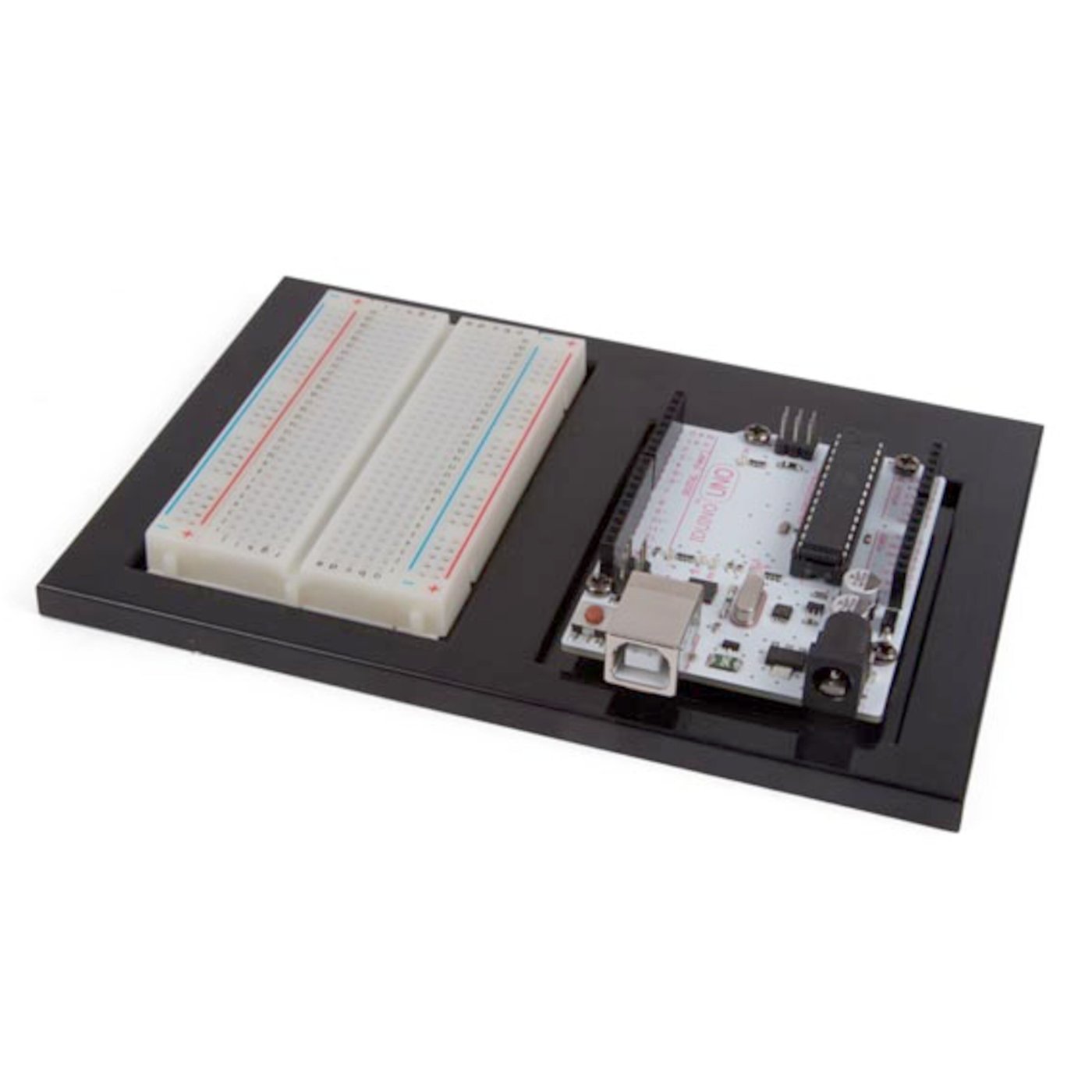 Prosjektholder med koblingsbrett for Arduino Uno