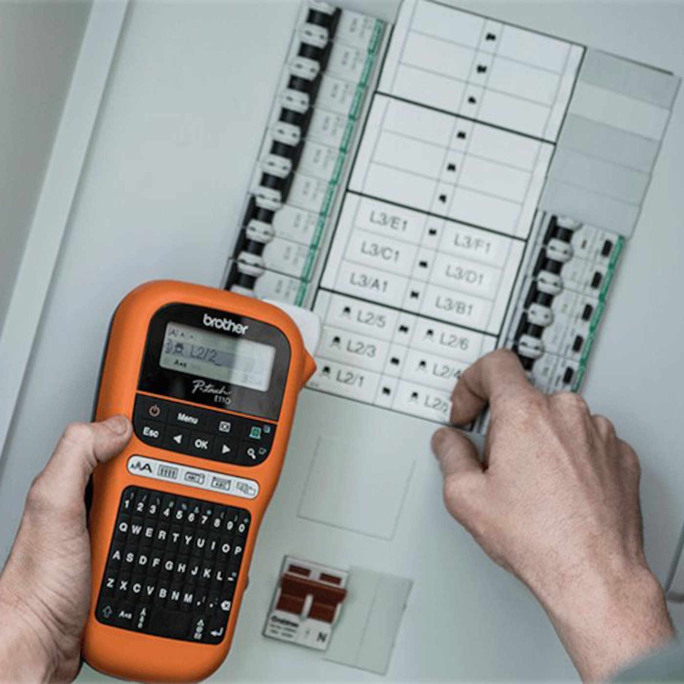 Brother P-touch PT-E110VP merkemaskin