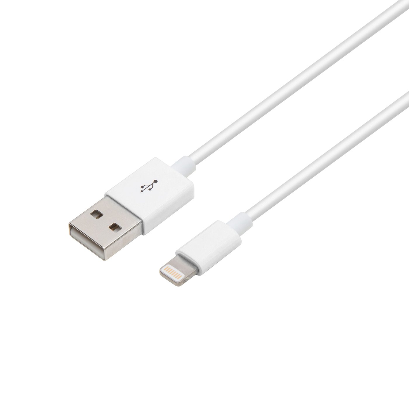 Linocell Lightning-kabel Vit 3 m