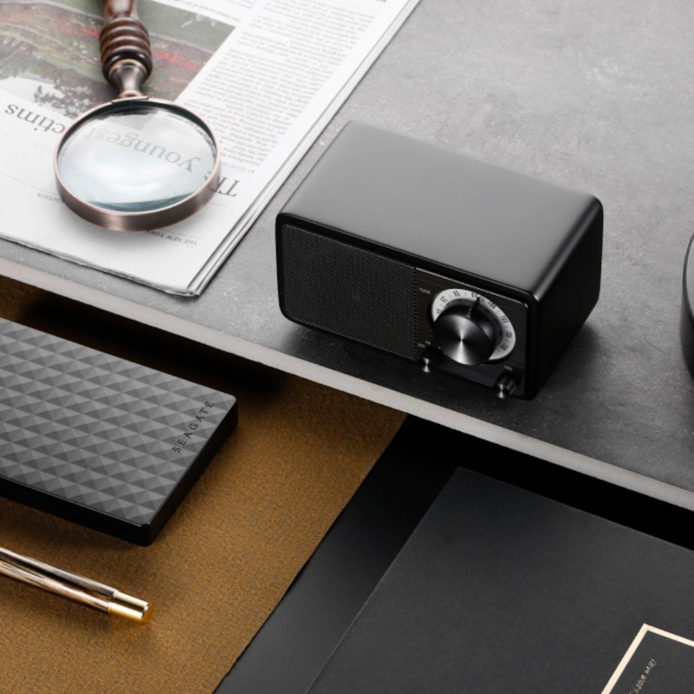 Sangean WR-7 kompakt FM-radio med Bluetooth