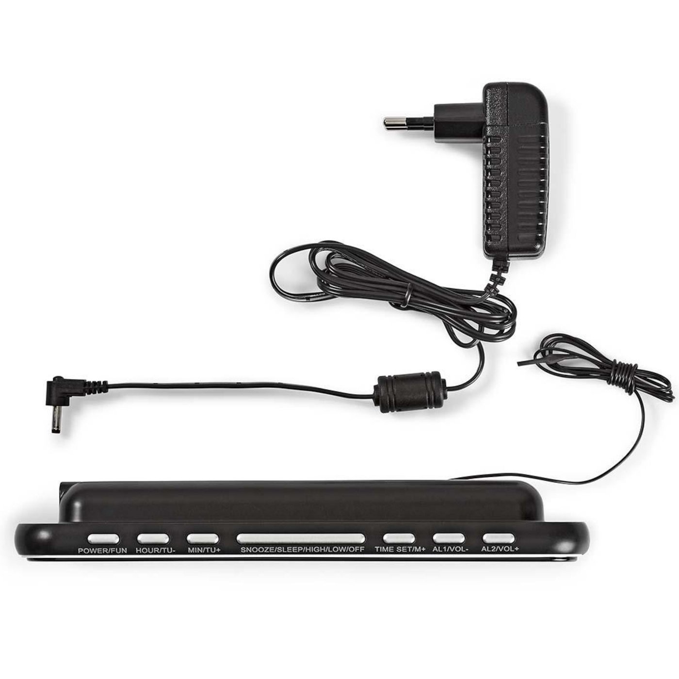 Väckarklocka med FM-radio