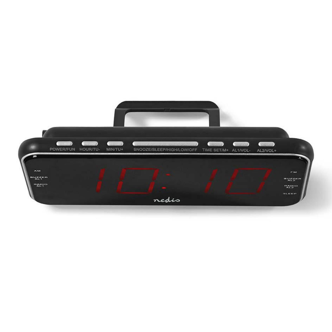 Väckarklocka med FM-radio