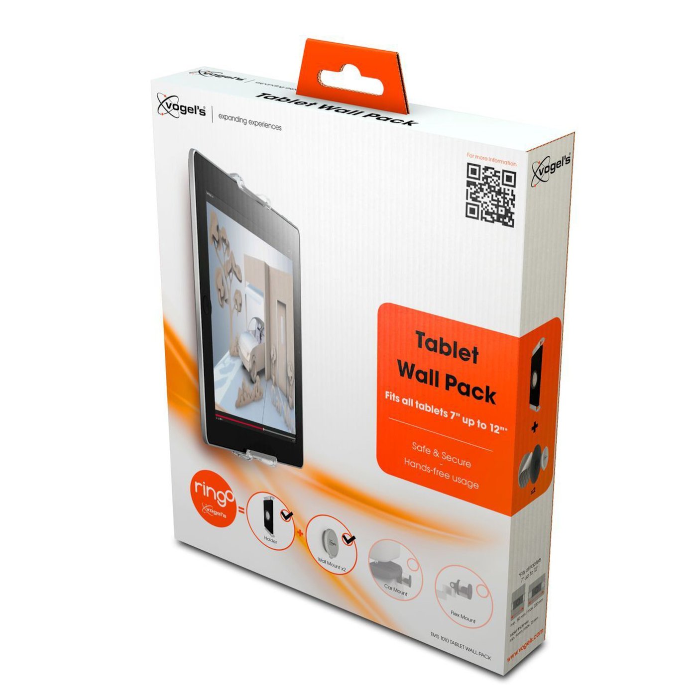 Vogels Tablet Wall Väggfäste för surfplatta 7-13" 2-pack