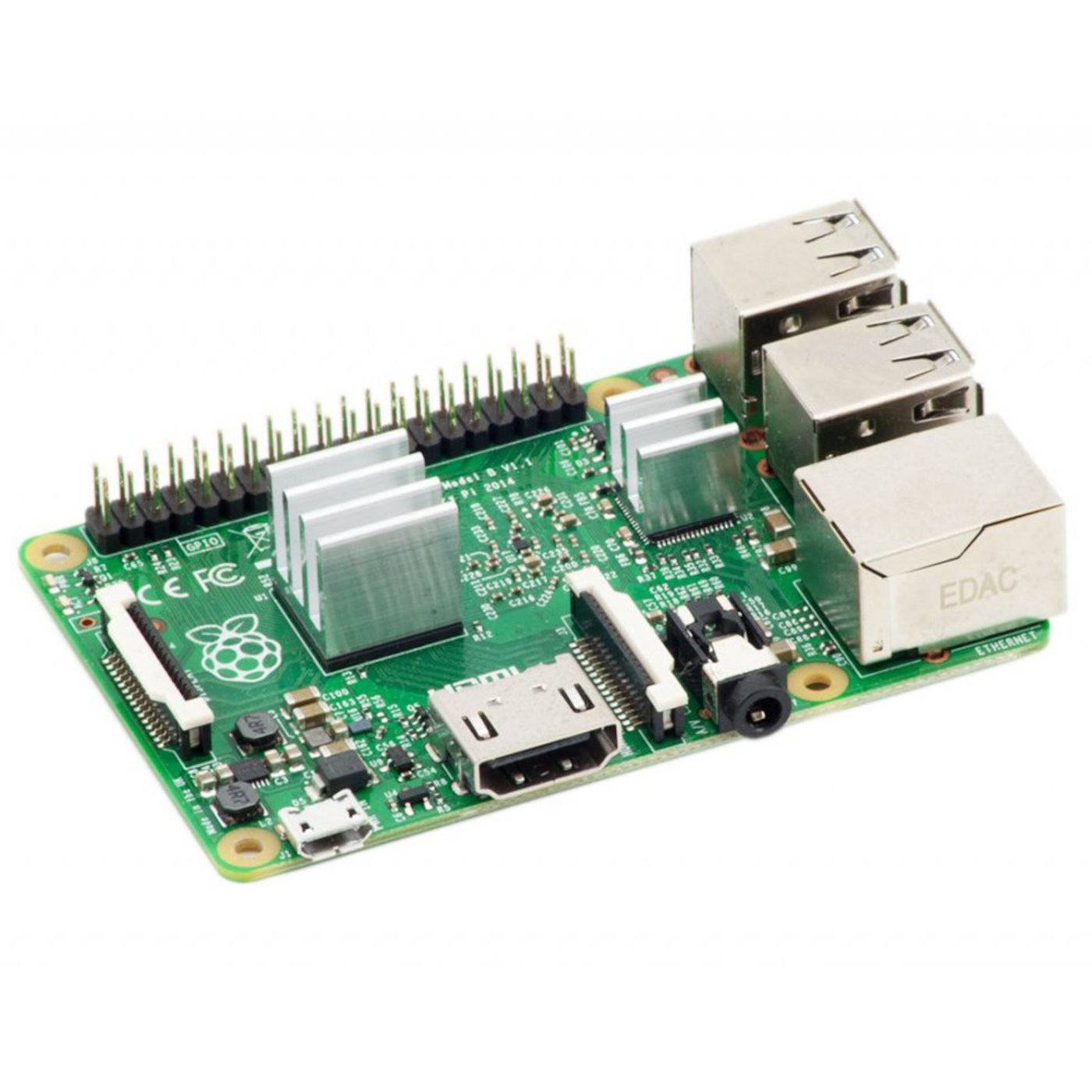 Kjøleribber for Raspberry Pi 3-pk.