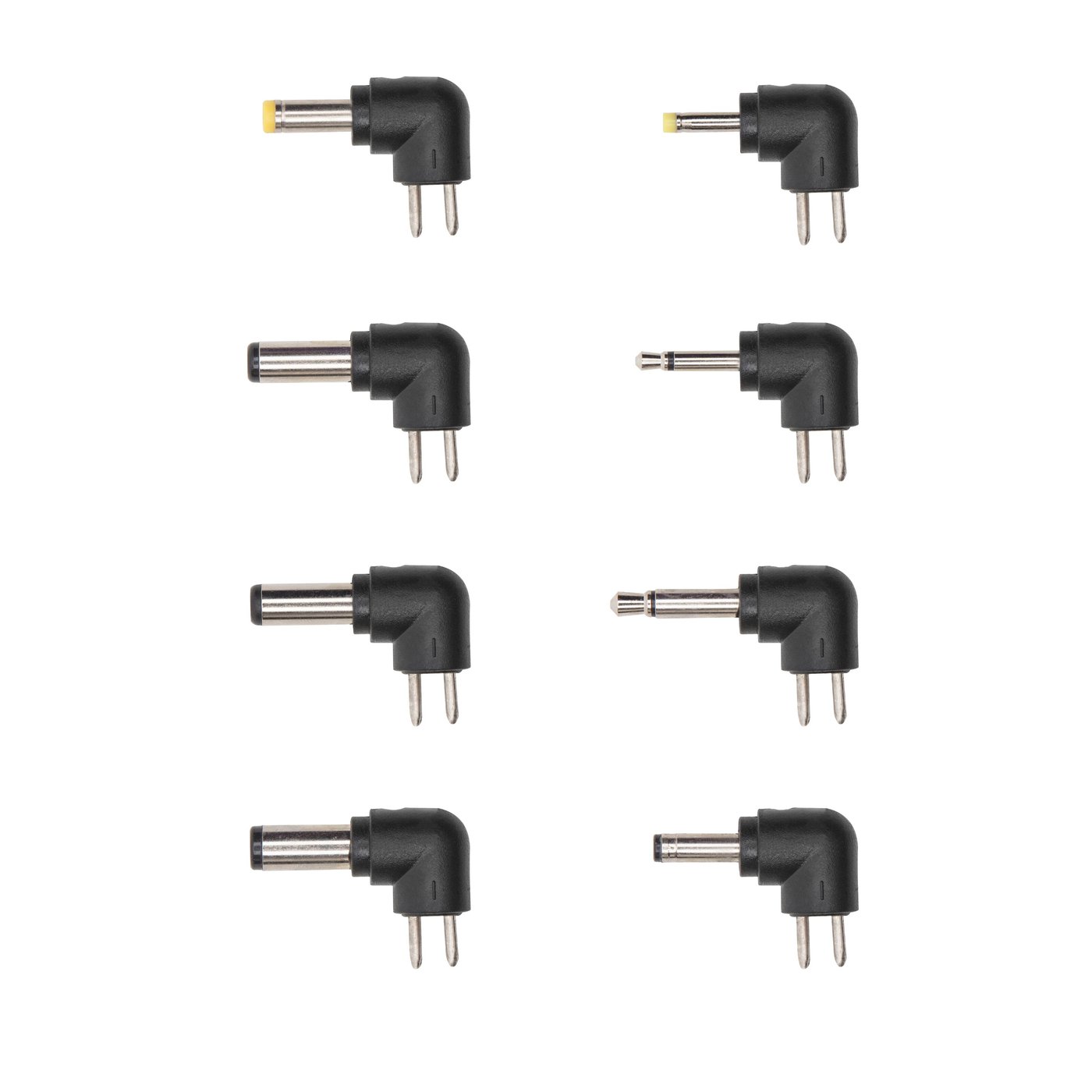 Luxorparts 12 V-adapter med 8 DC-kontakter 24W