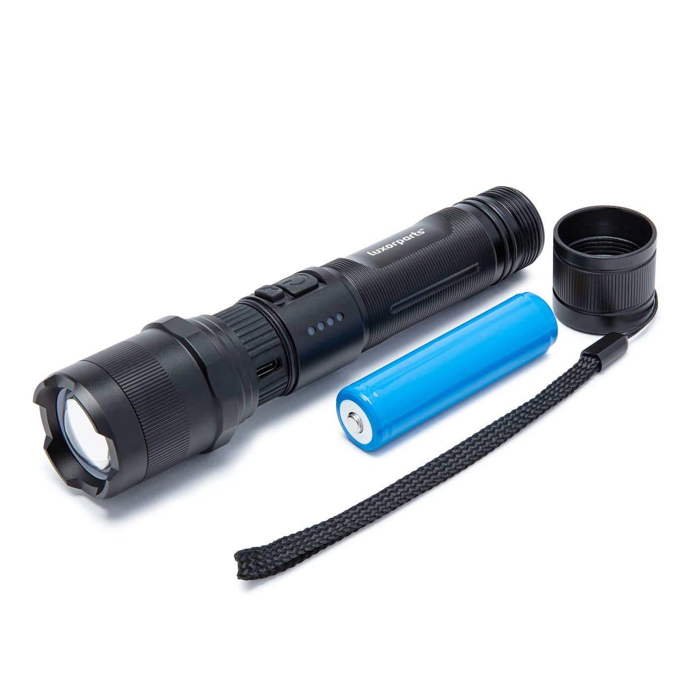 Luxorparts Oppladbar lommelykt 1000 lm