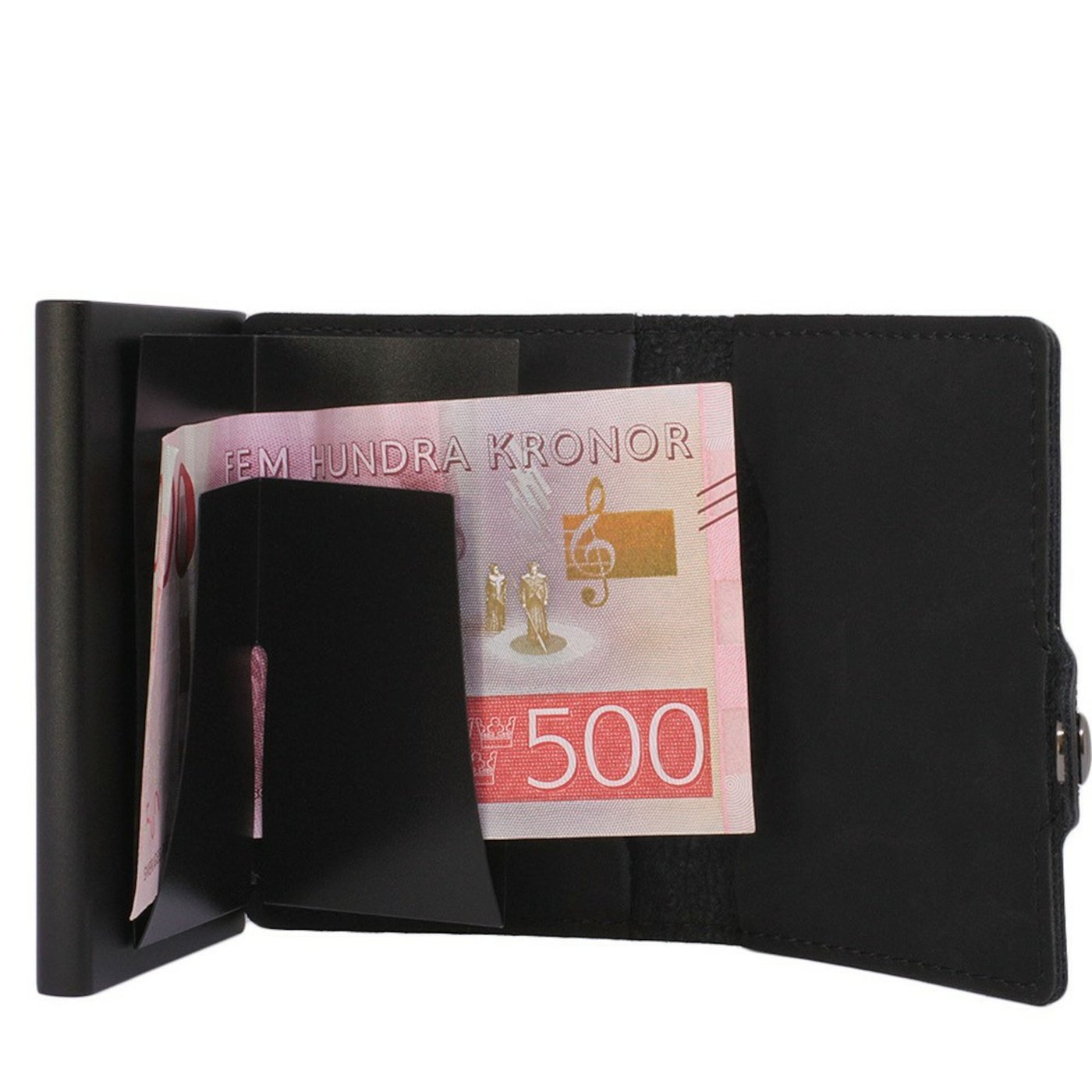 Catapult RFID-kortlommebok i PU-skinn Svart