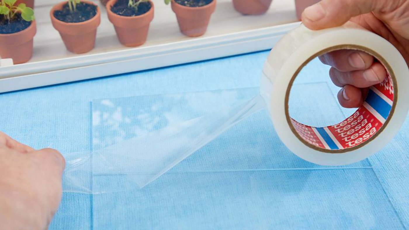 Tesa Transparent reparationstejp 10 m