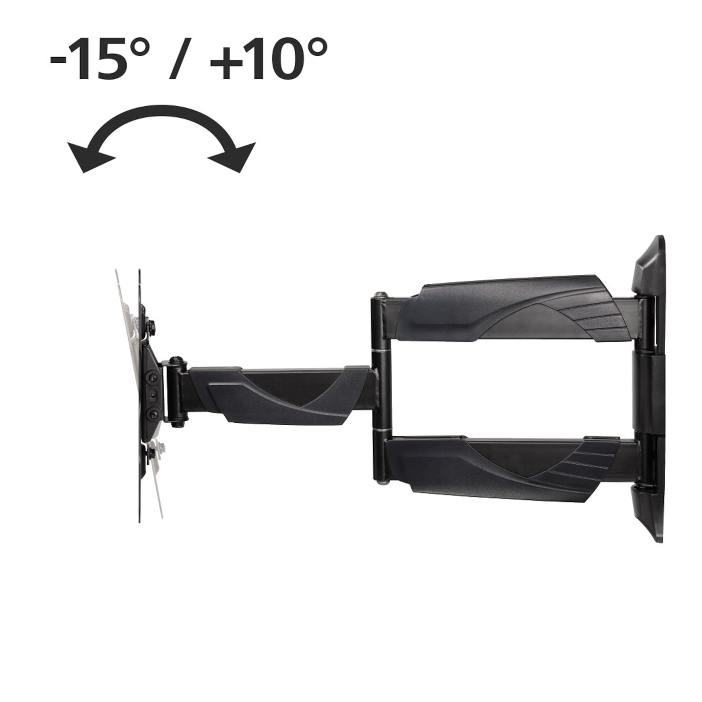 Hama Fullmotion Slim 3-ledat Väggfäste för TV 32-65"