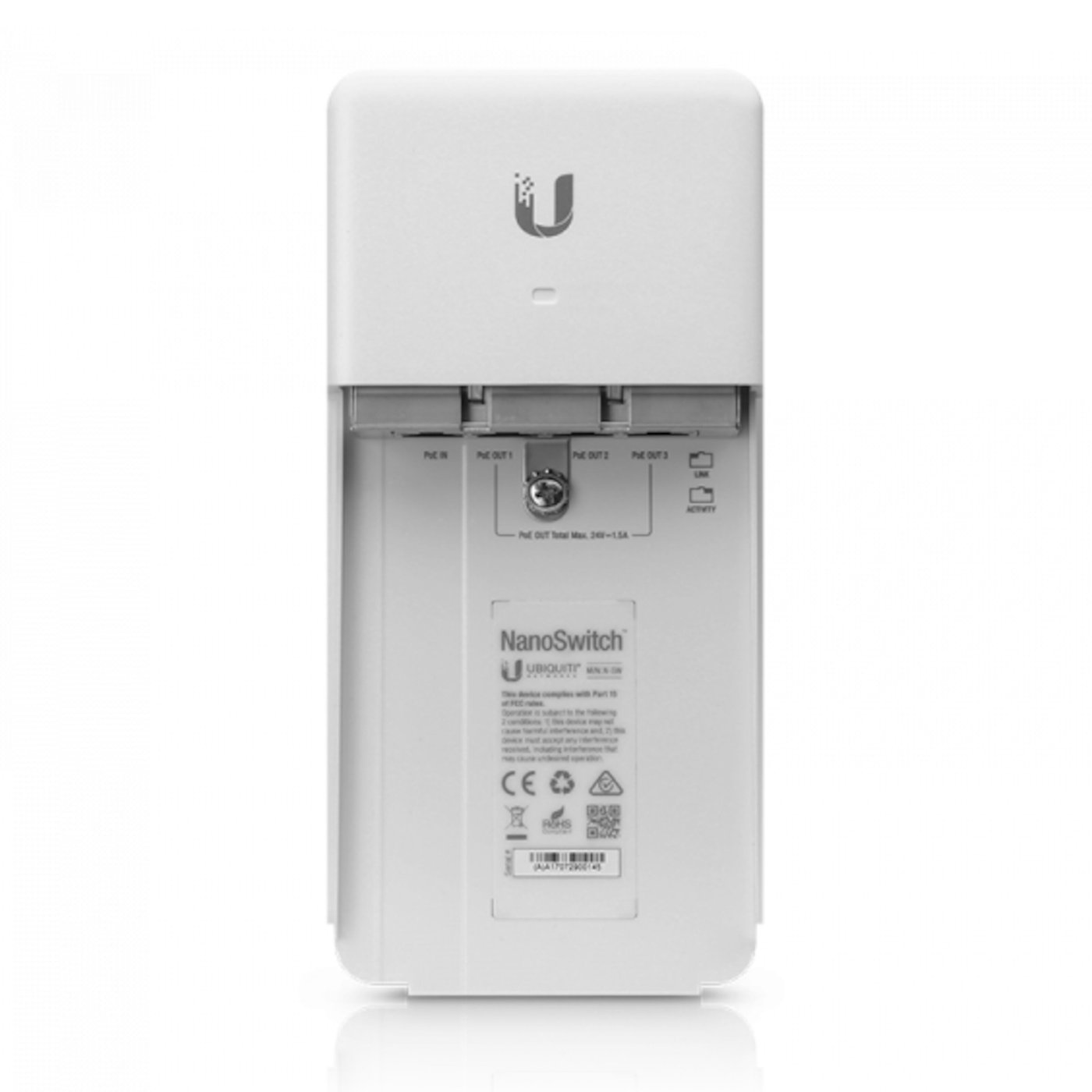 Ubiquiti NanoSwitch N-SW POE-switch for utendørsbruk