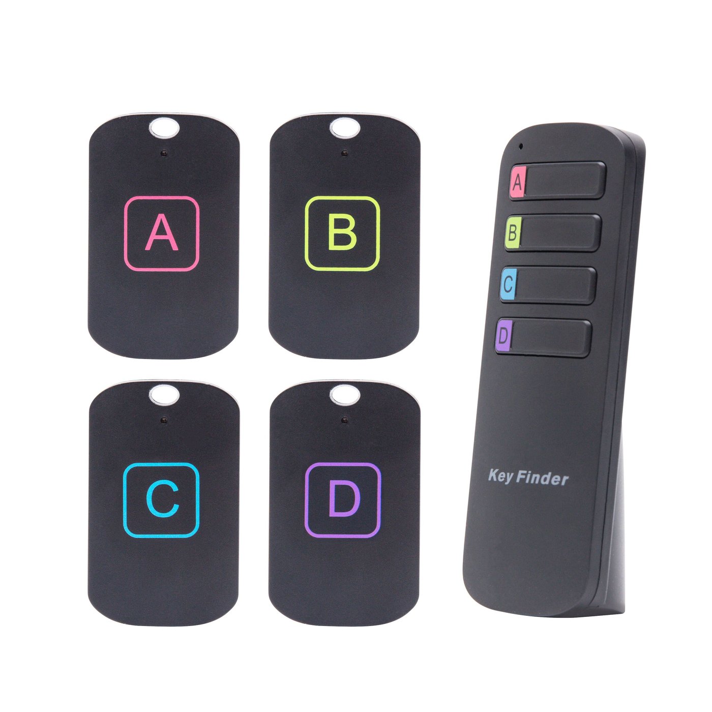 Rubicson Keyfinder med fjernkontroll 4-pk.