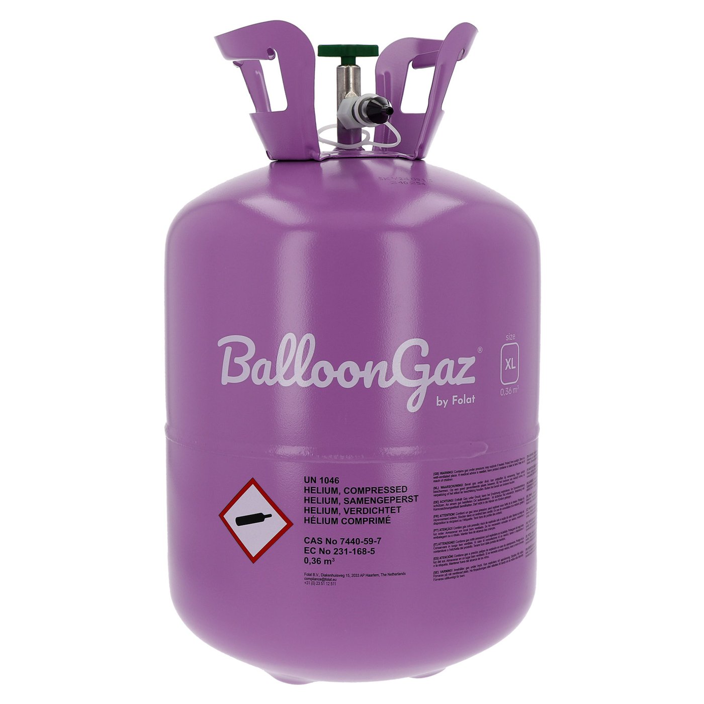 Heliumtank XL (ca 50 ballonger)