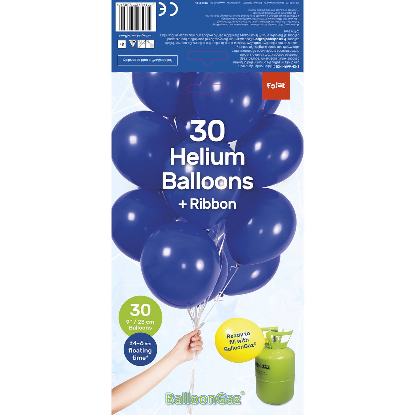Ballonger 30-pack Mörkblå