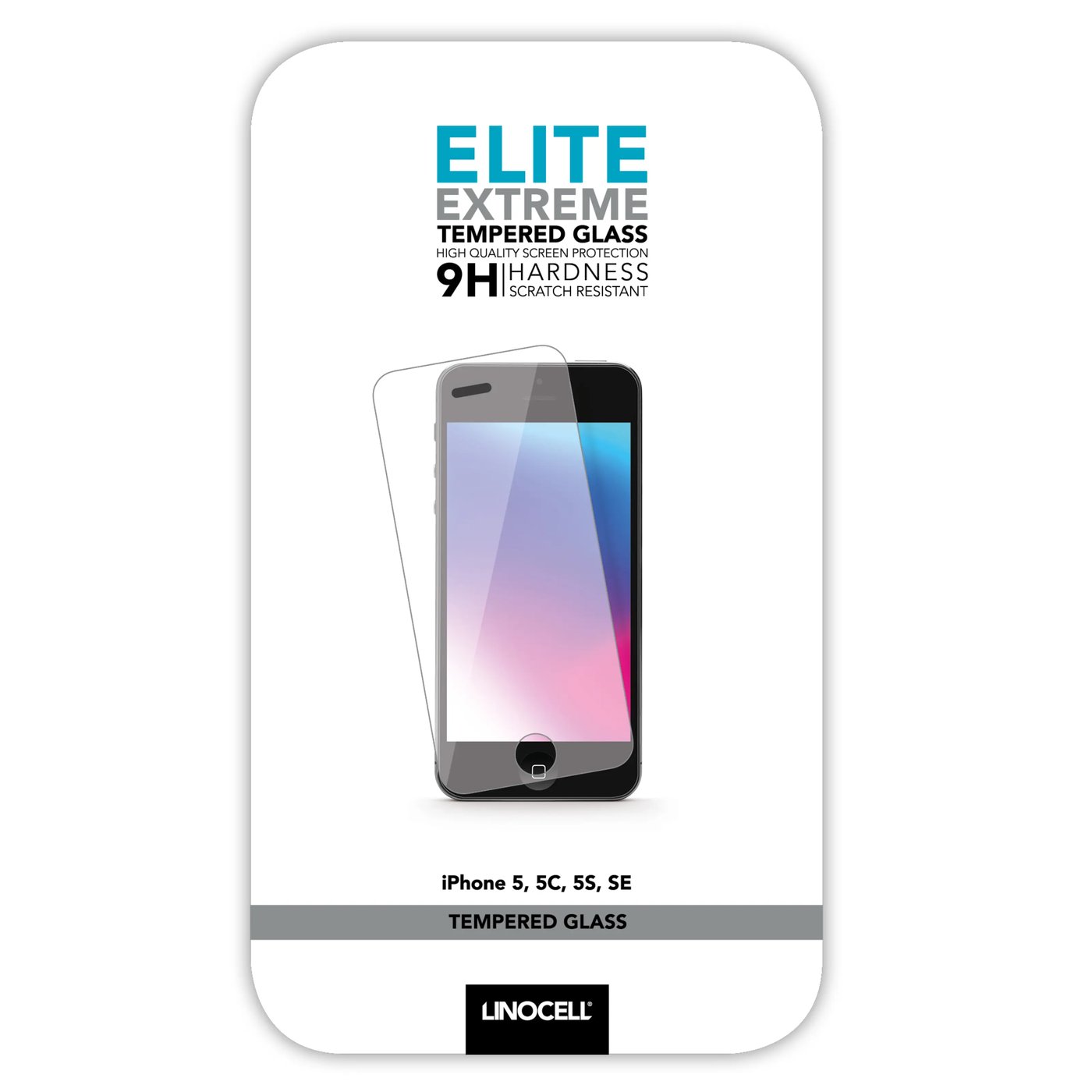 Linocell Elite Extreme Skärmskydd för iPhone 5-serien och SE (2016)