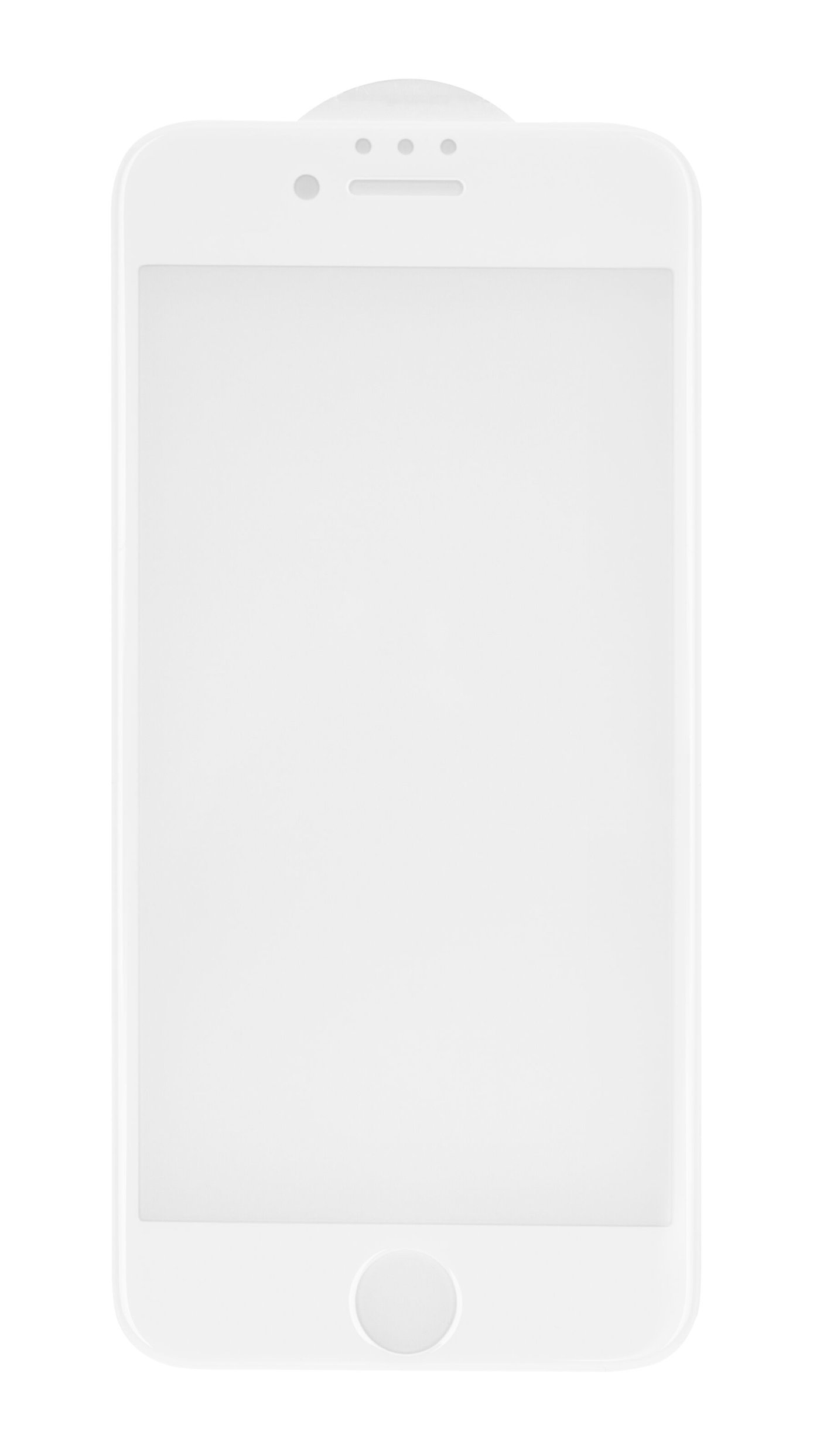 Linocell Elite Extreme Curved Skärmskydd för iPhone 6, 7 och 8 Vit