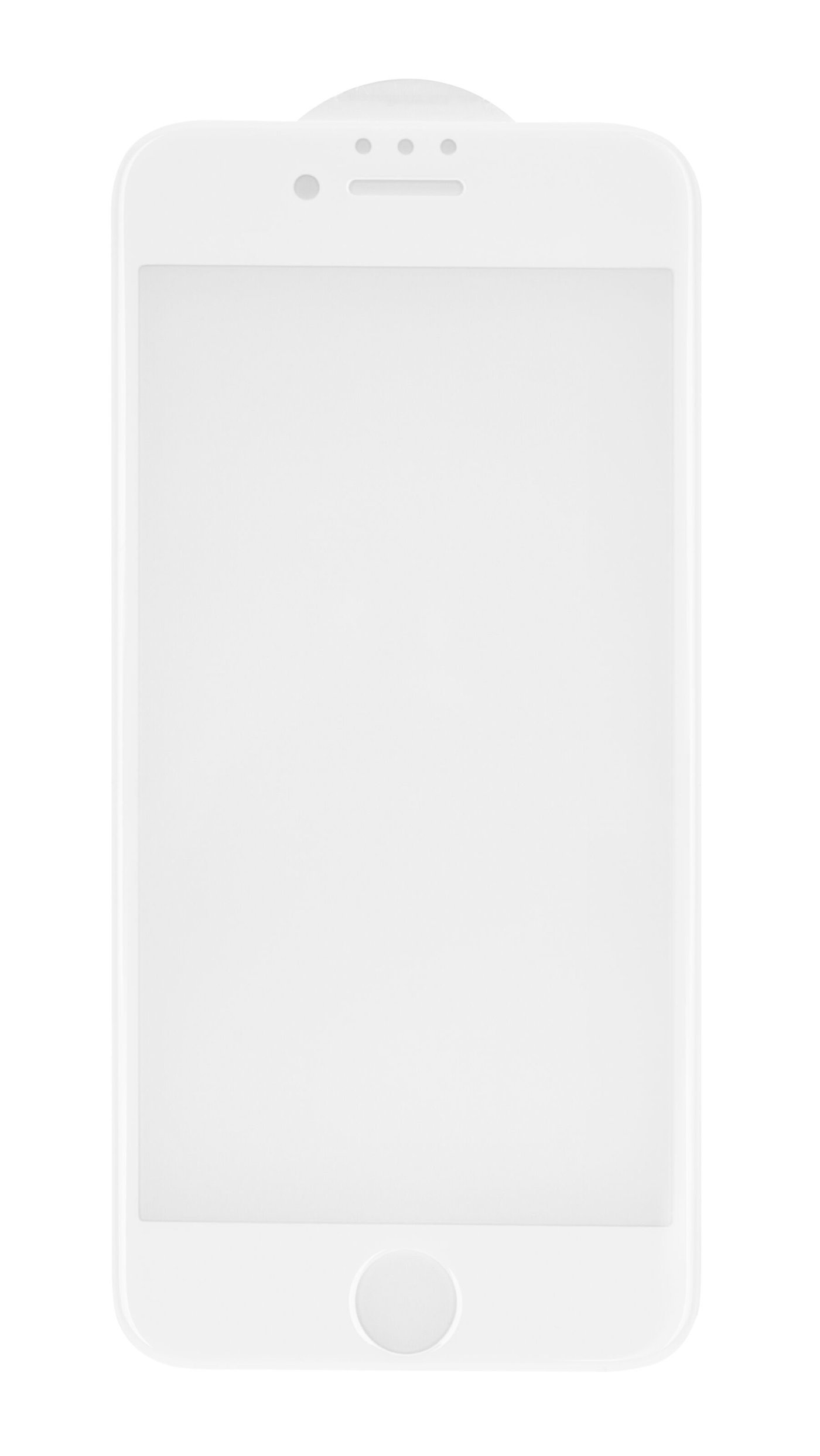 Linocell Elite Extreme Curved Skärmskydd för iPhone 6, 7 och 8 Vit