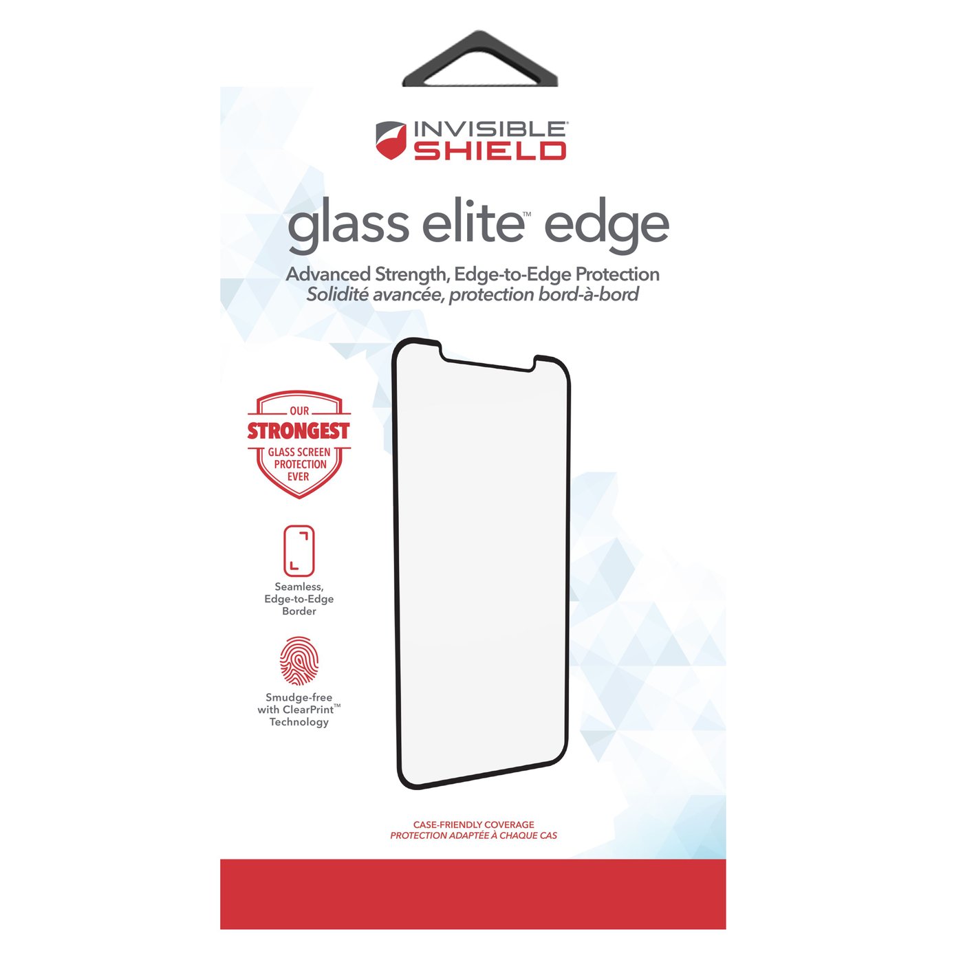 Invisible Shield Glasss Elite Edge Skjermbeskytter for iPhone 11 Pro Max