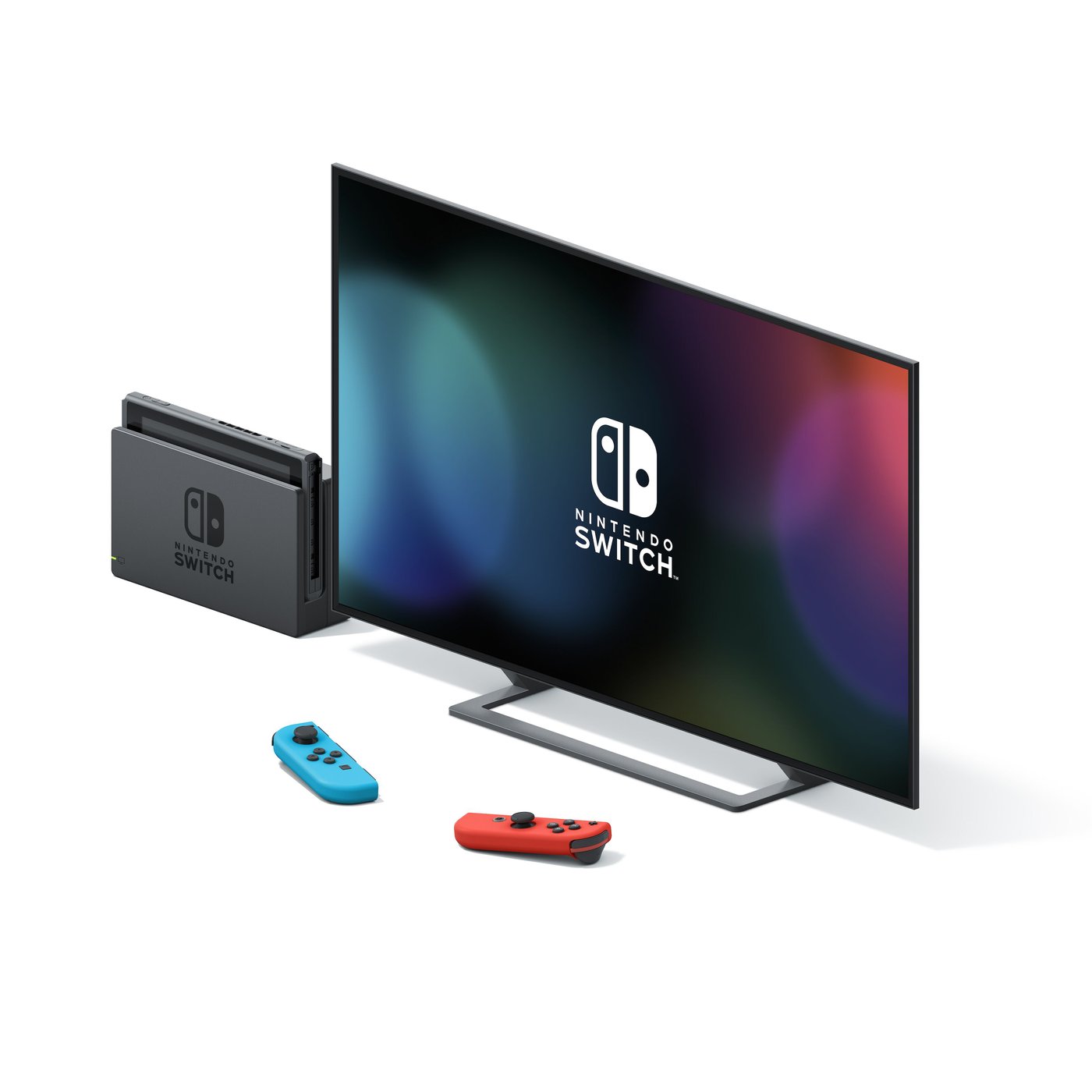 Nintendo Switch (2019) Spelkonsol 6,2” Röd/Blå