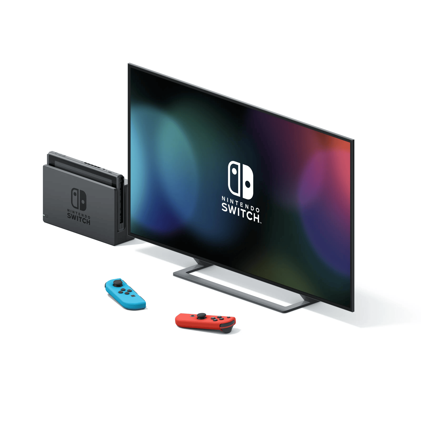 Nintendo Switch (2019) Spillkonsoll 6,2” Rød/Blå