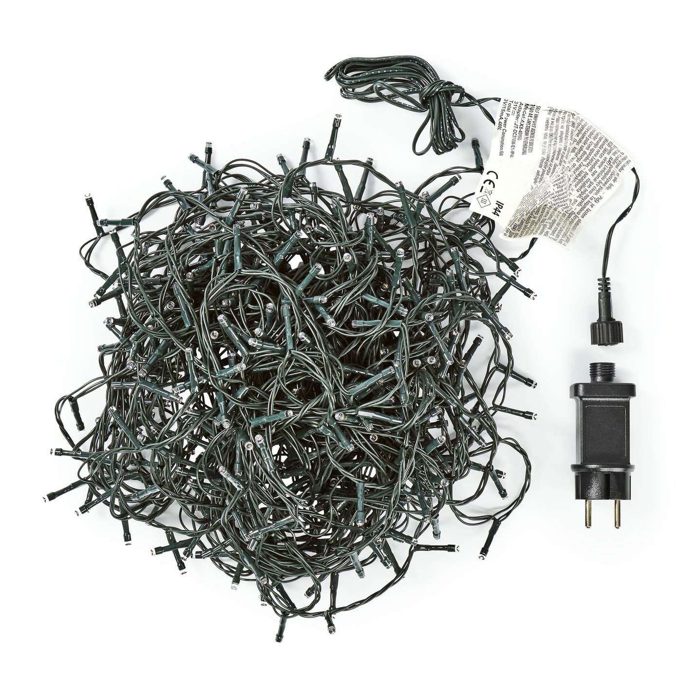 Ljusslinga 480 LED 36 m (svart)