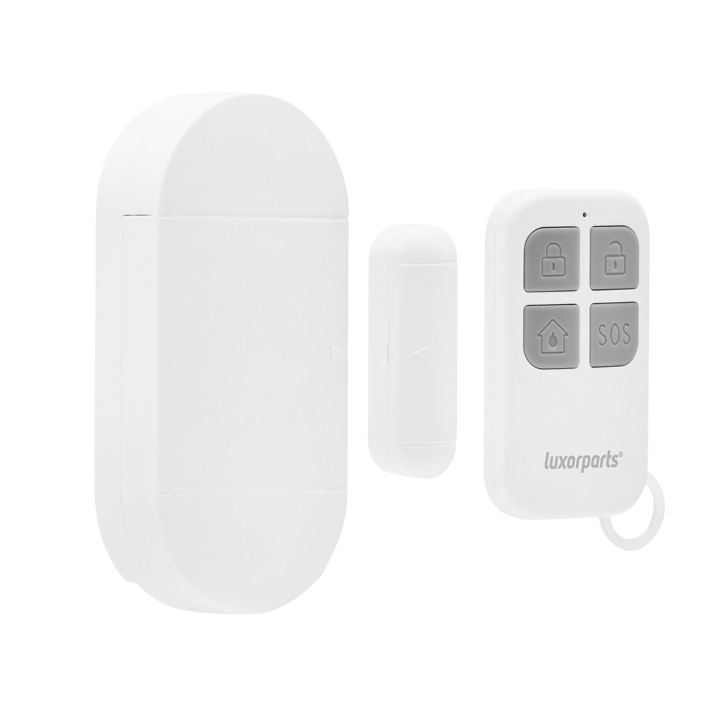 Luxorparts Trådlöst fönster- och dörrlarm 4-pack
