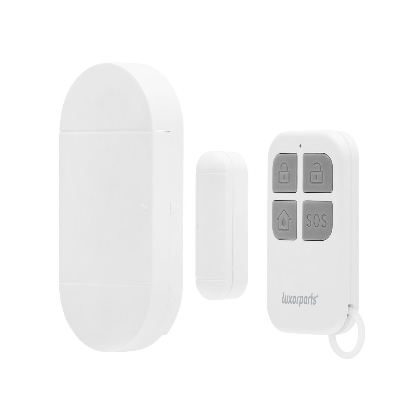 Luxorparts Trådlöst fönster- och dörrlarm 4-pack