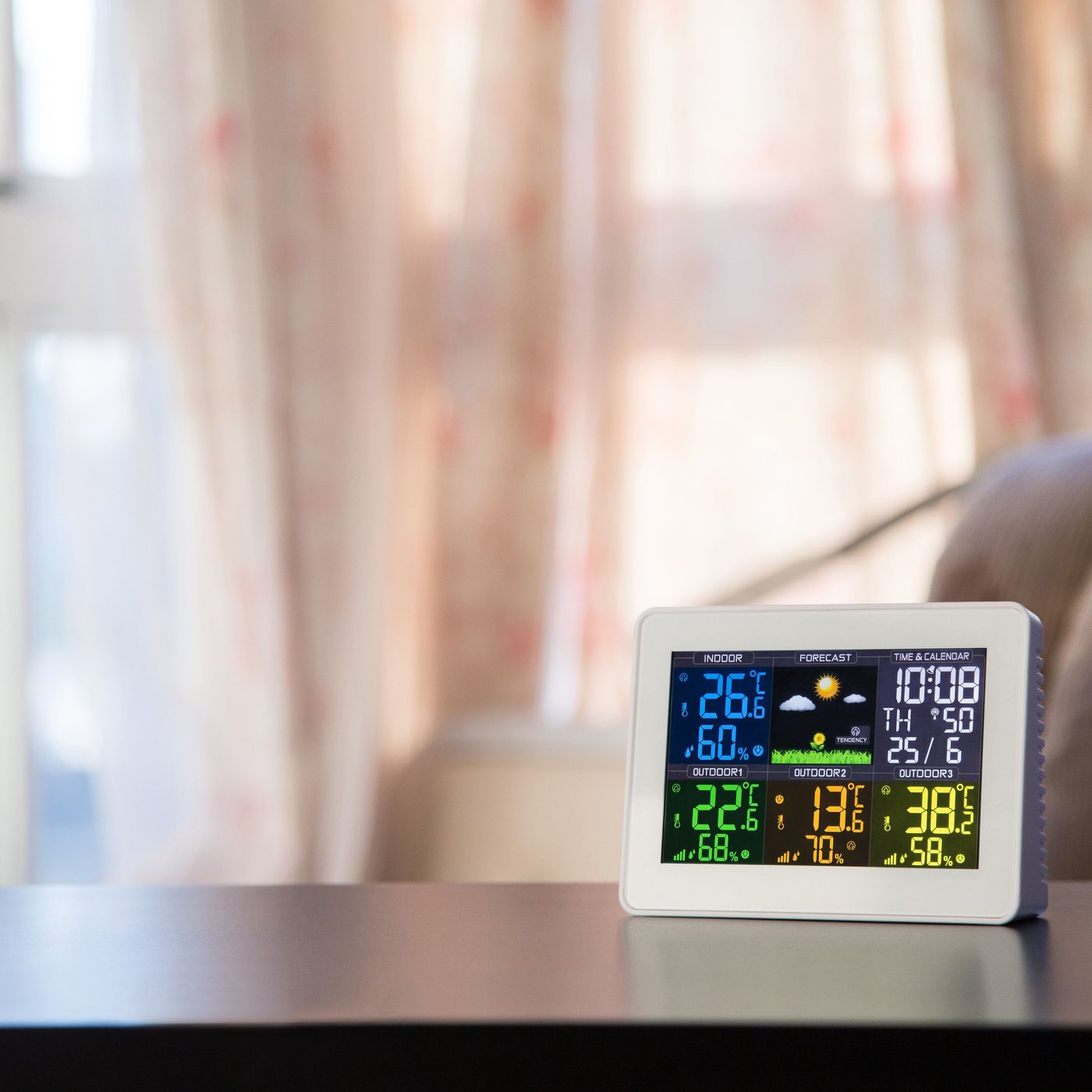 Rubicson Väderstation med fyra zoner