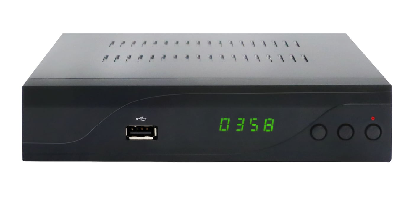Denver DVBC-120 Digital-TV-mottaker med HDTV-støtte